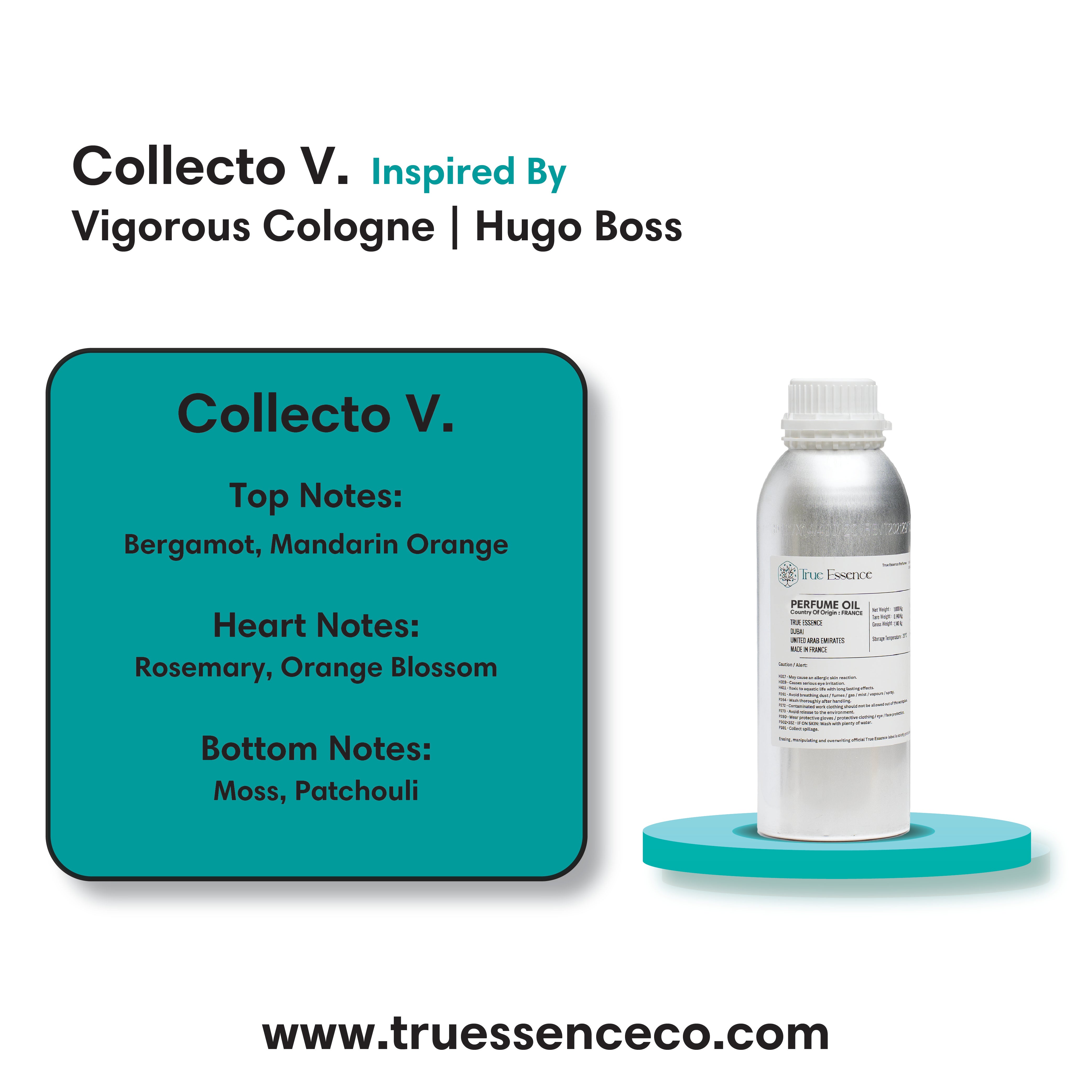 COLLECTO V. Inspired By The Vigorous Cologne | Hugo Boss | Top Quality