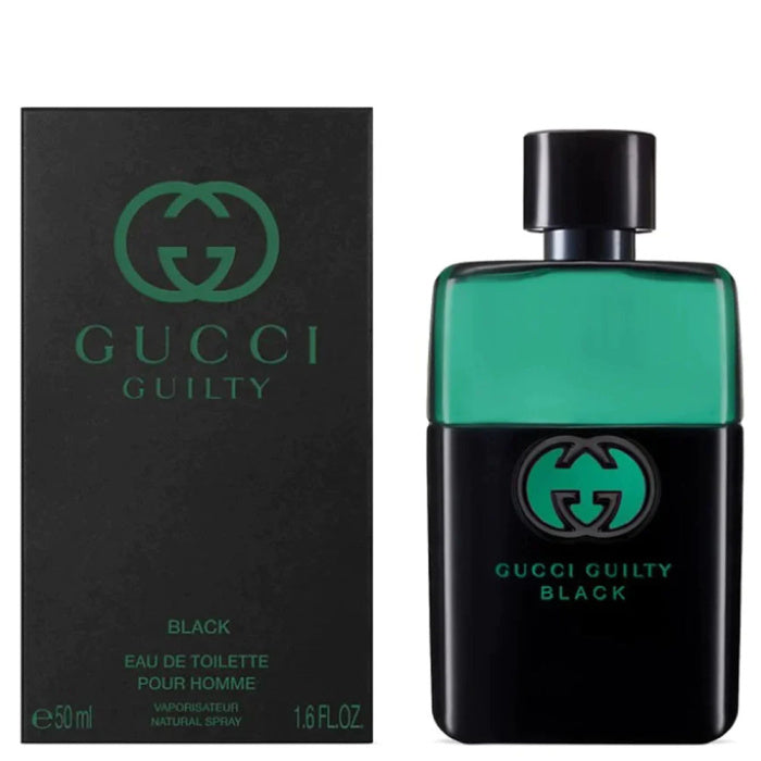 Gucci Guilty Black Pour Homme For Men Eau De Toilette 50ml