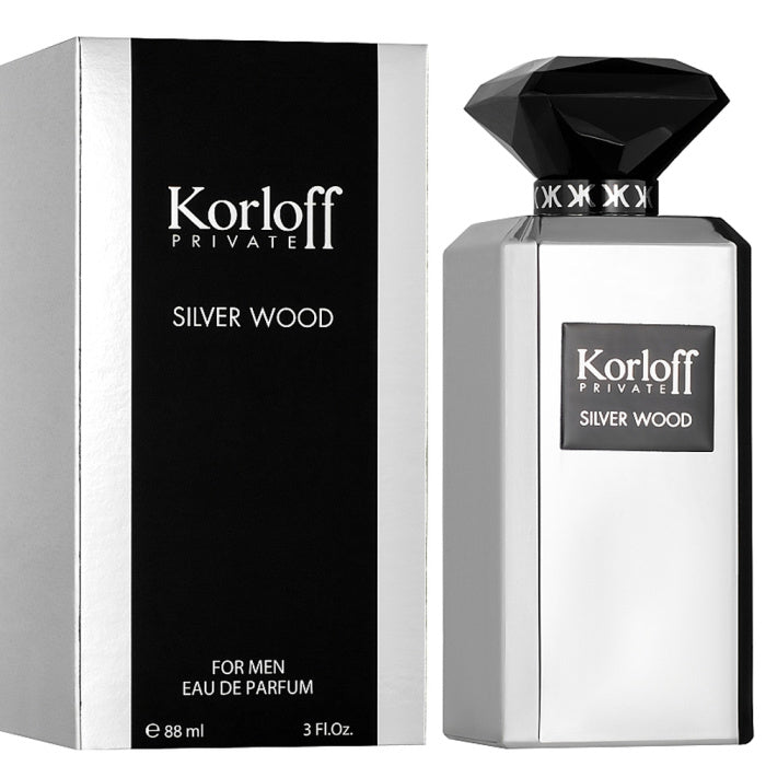 Korloff Paris Private Silver Wood Unisex Eau De Parfum 88ml