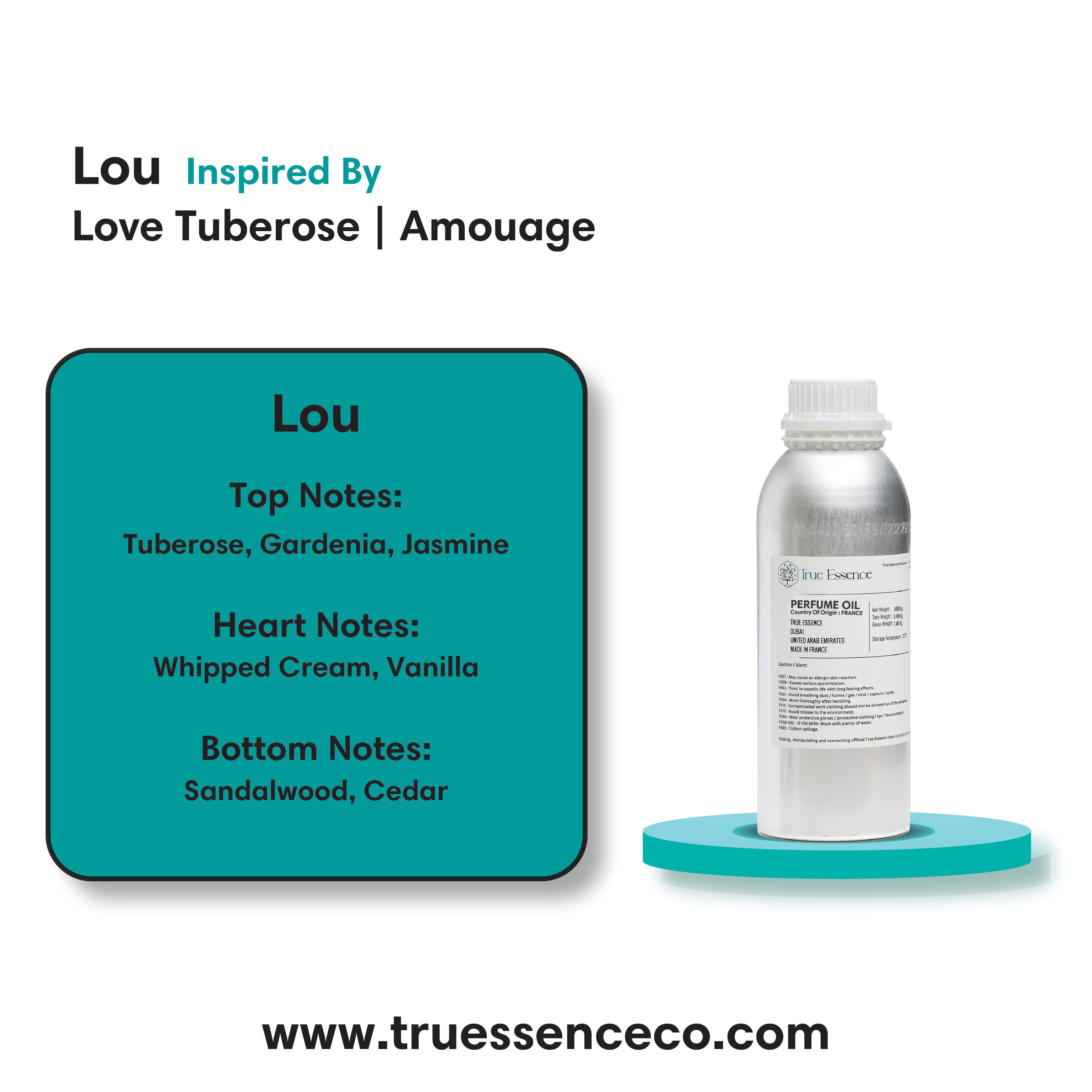 LOU Inspired By Love Tuberose | Amouage | Top Quality
