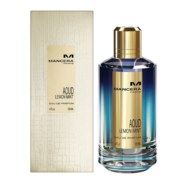 Mancera Aoud Lemon Mint Unisex Eau De Parfum 120ml