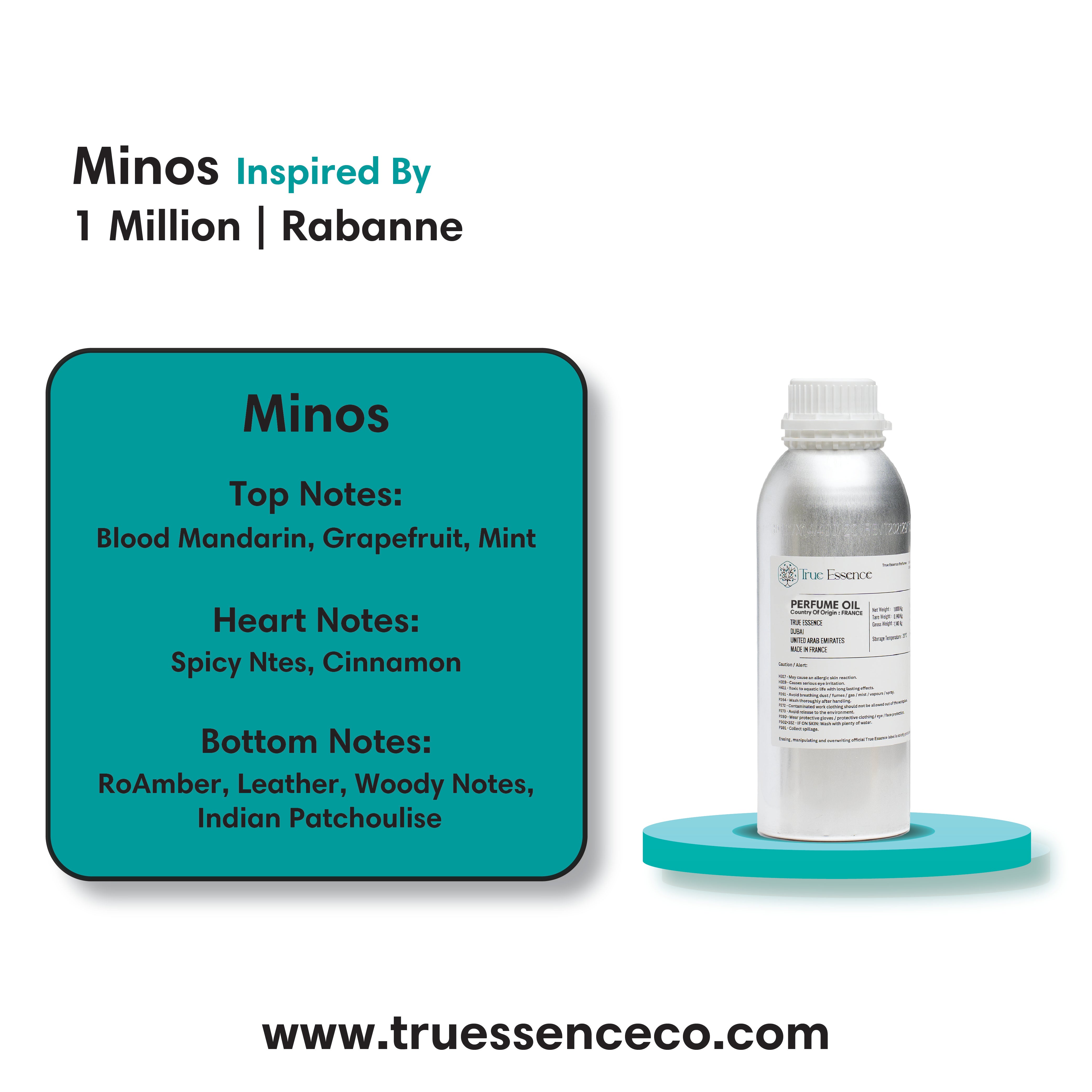 MINOS Inspired By 1 Million | Rabanne | Top Quality
