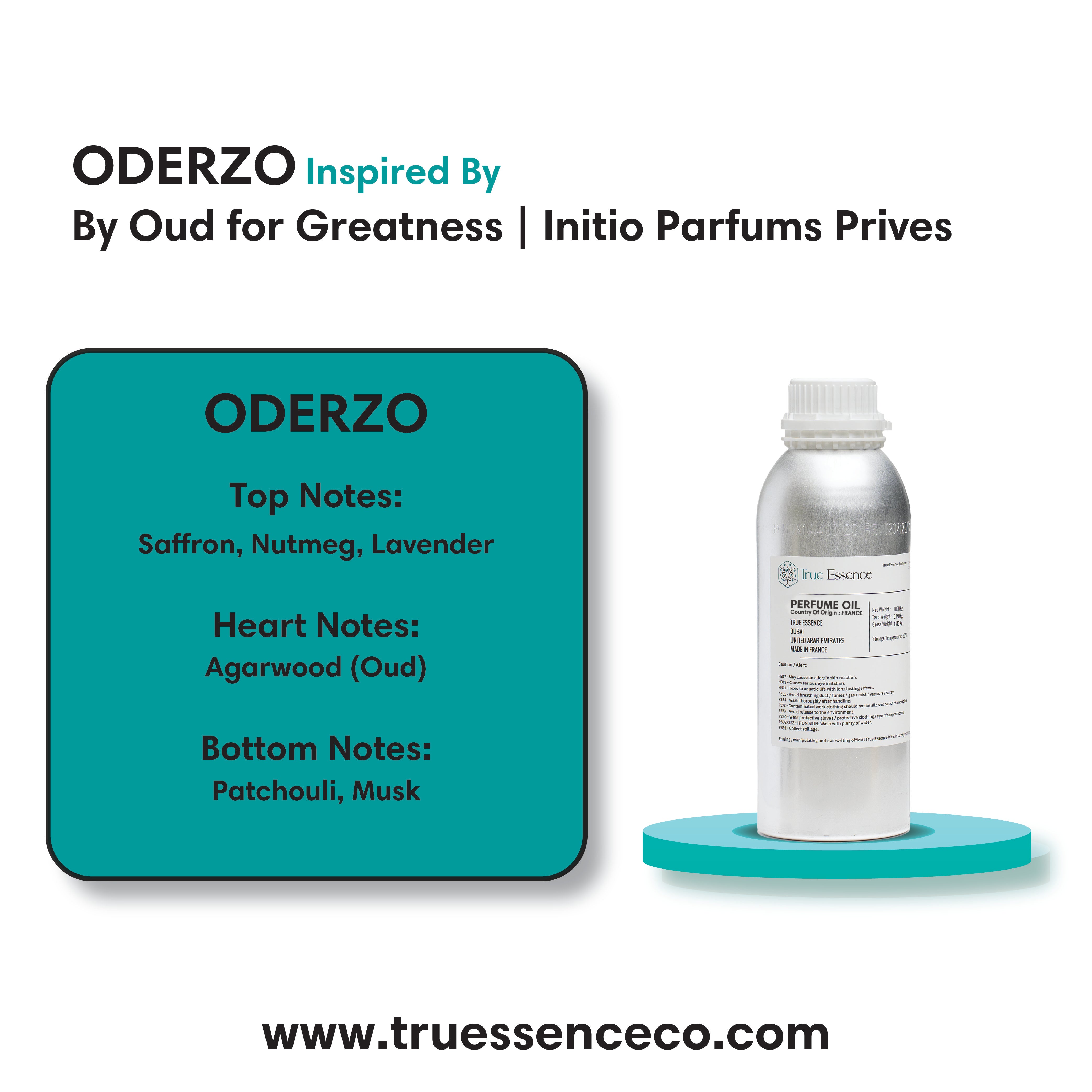 ODERZO Inspired By Oud for Greatness | Initio Parfums Prives | Medium Quality