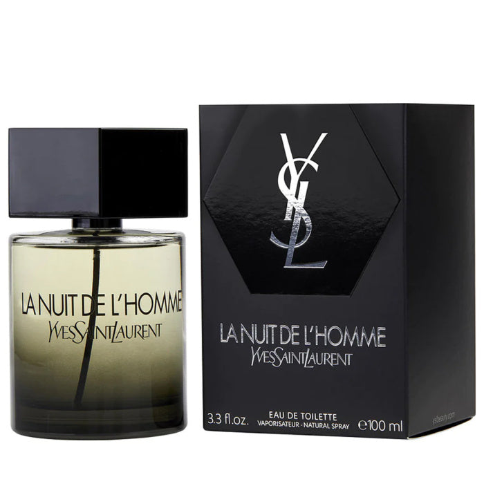 Yves Saint Laurent La Nuit De L'Homme For Men Eau De Toilette 100ml