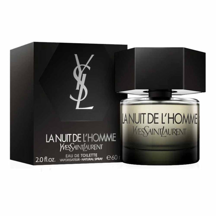 Yves Saint Laurent La Nuit De L'Homme For Men Eau De Toilette 60ml